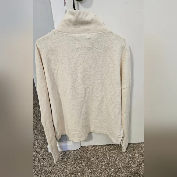 NWT REI Hemp Cotton Fleece Pullover Sweater Medium - Picture 4 of 9